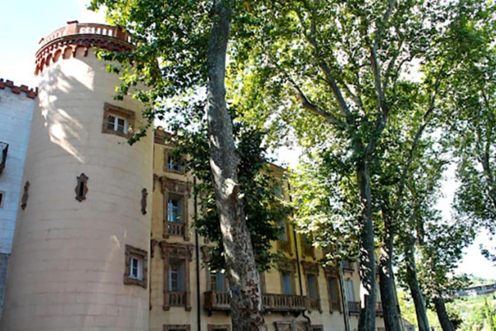Au Coeur De Ville Avec Terrasse Céret Exterior foto